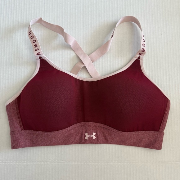 Under Armour Other - Under Armour | Sports Bra | Burgundy & Pink | Size: M